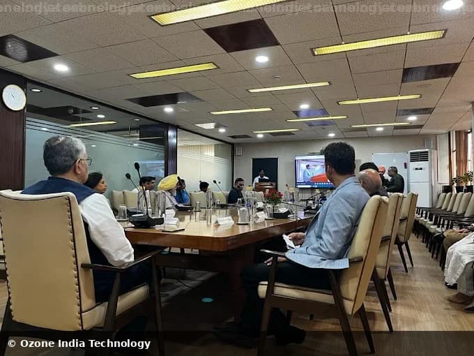 Ozone India Technology team at industry event