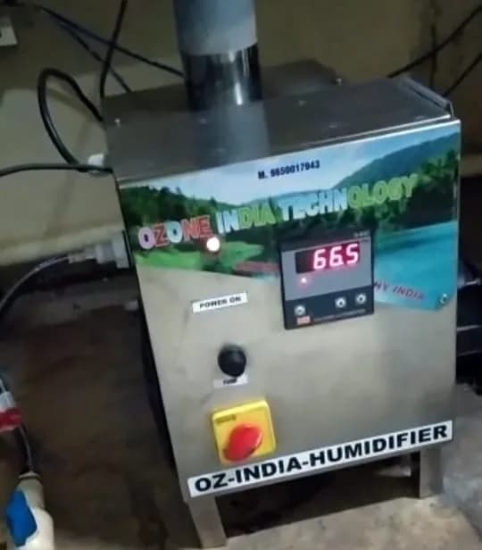 Ozone humidifier — Ozone India Technology installation