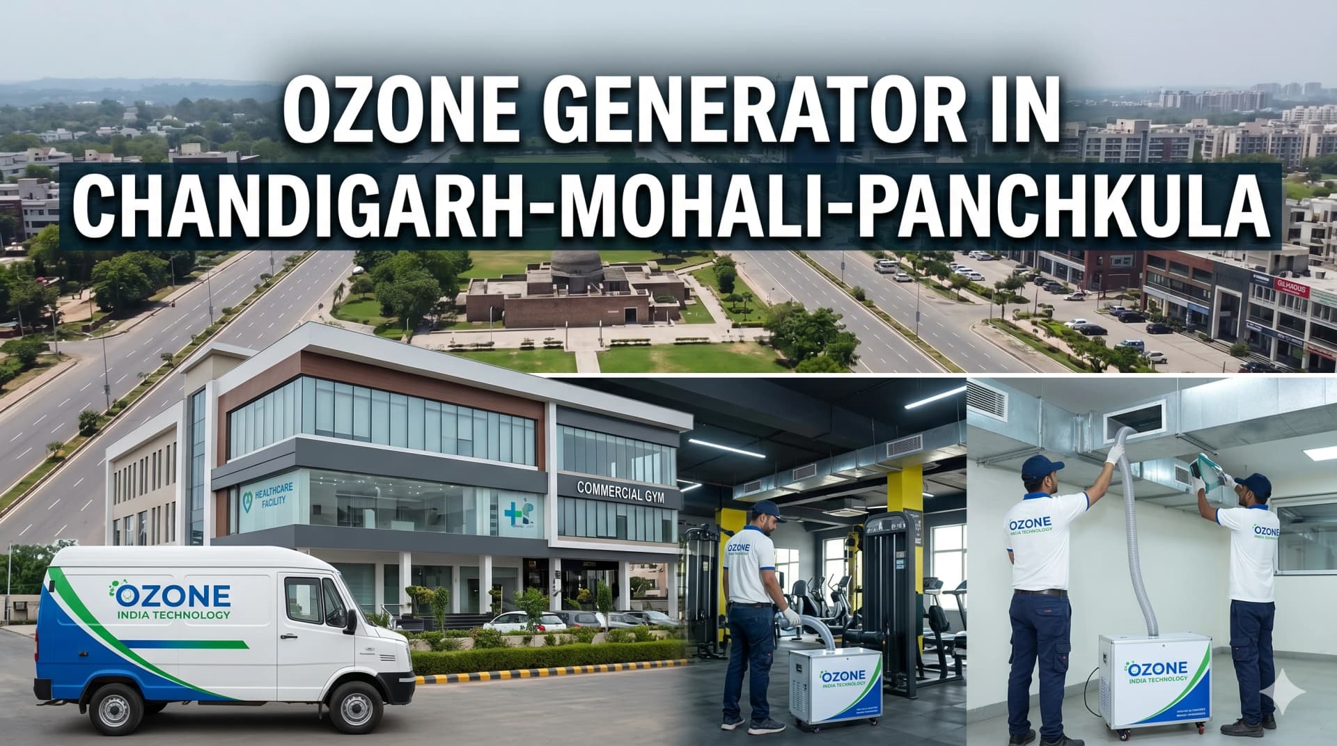 Ozone Generator Chandigarh Punjab — CE Certified Industrial Water Treatment — Ozone India Technology