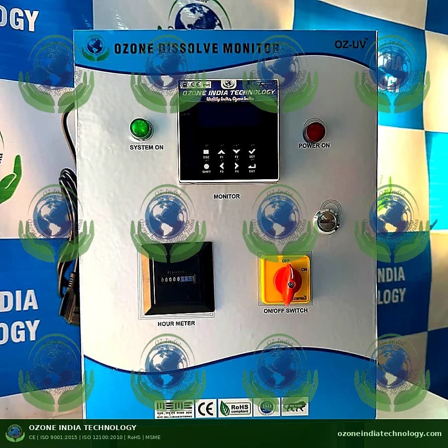 Ozone Dissolve Monitor with Contactor Support by Ozone India Technology