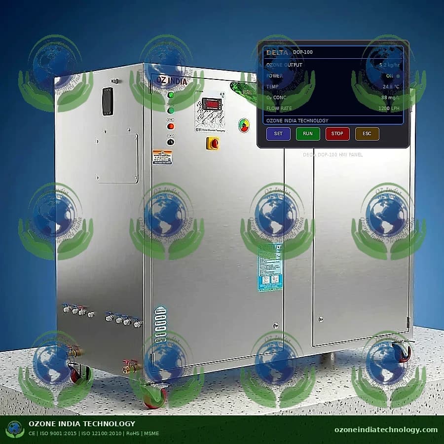Ozone Generator — 1.5 kg/hr Mega Plant by Ozone India Technology
