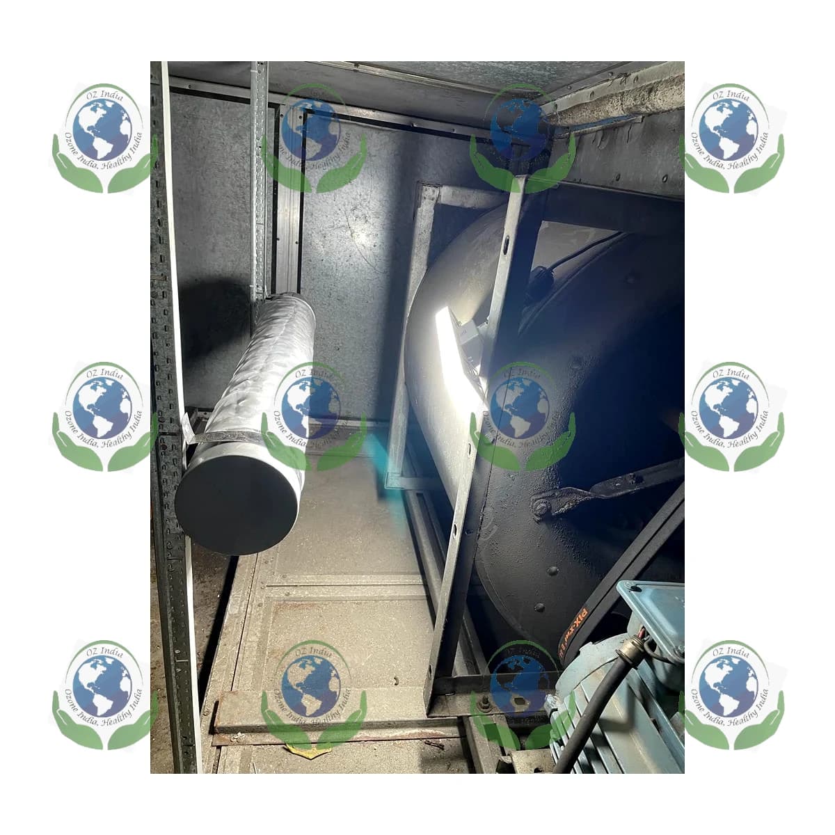 UVGI AHU Disinfection System by Ozone India Technology