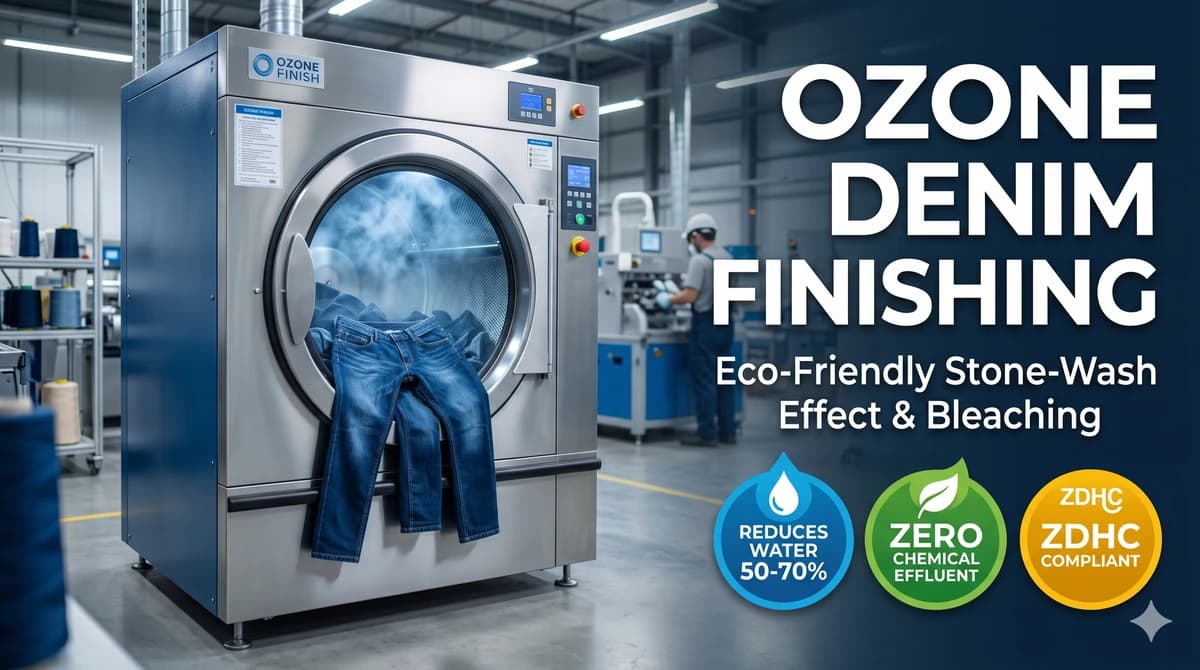 Ozone Generator in Textile and Denim Finishing