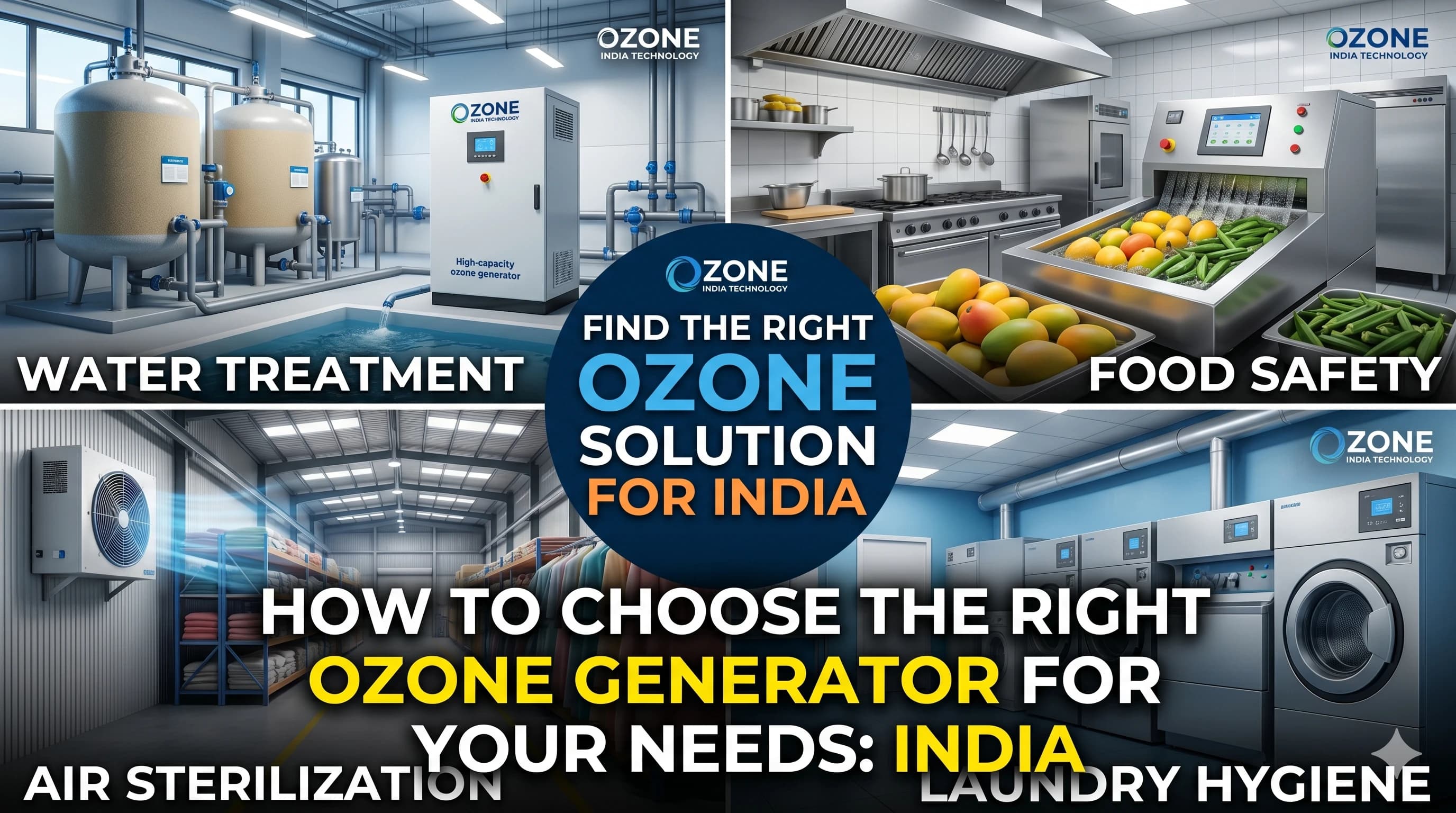 Ozone Generator Manufacturers in India — How to Choose the Right Supplier | CE ISO Certified — Ozone India Technology
