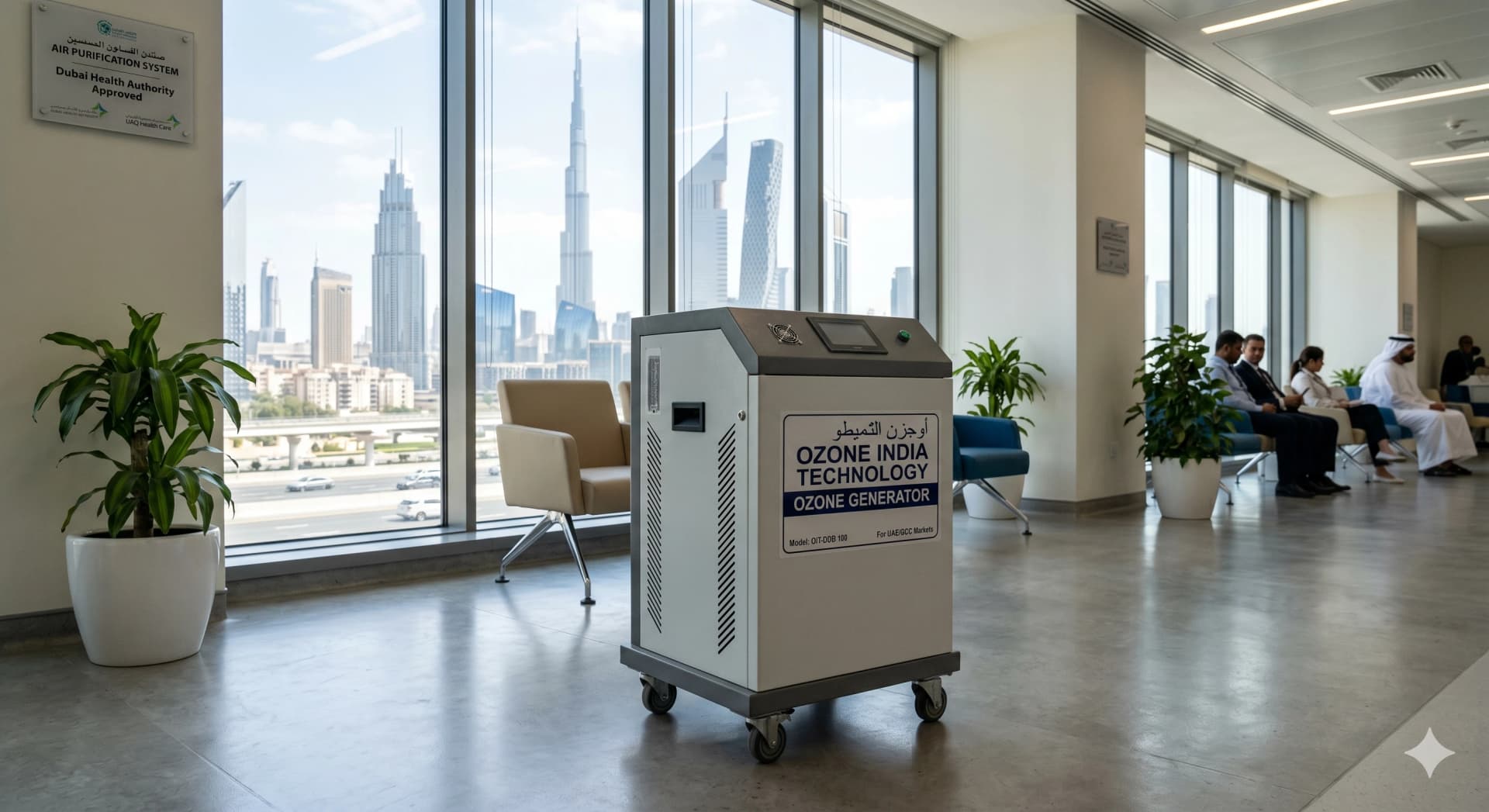 Ozone Generator Dubai UAE — CE Certified Industrial Water Treatment — Ozone India Technology