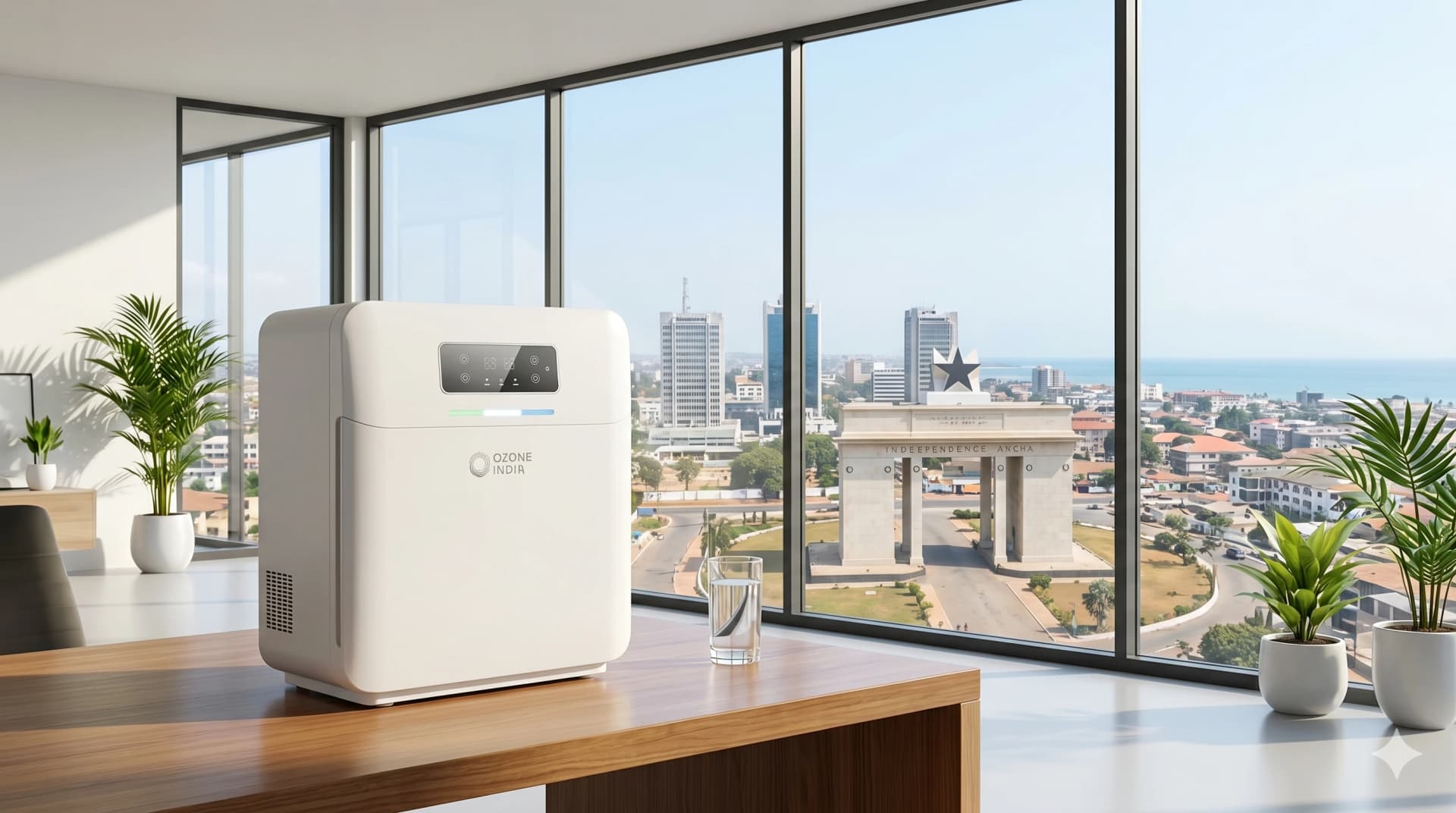 Ozone Generator Ghana Accra — CE Certified Industrial Water Treatment — Ozone India Technology