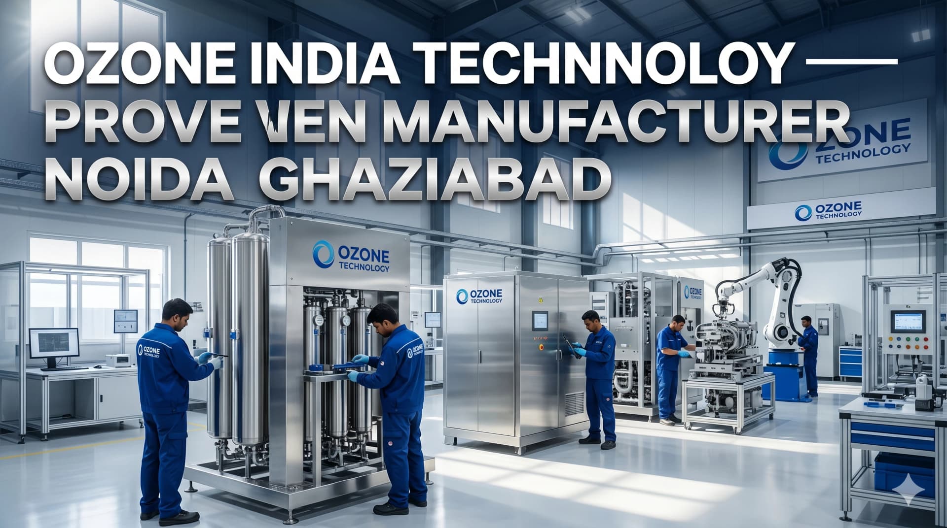 Ozone India Technology — Proven Ozone Generator Manufacturer Noida Ghaziabad | 11 Years | 150000+ Clients — Ozone India Technology