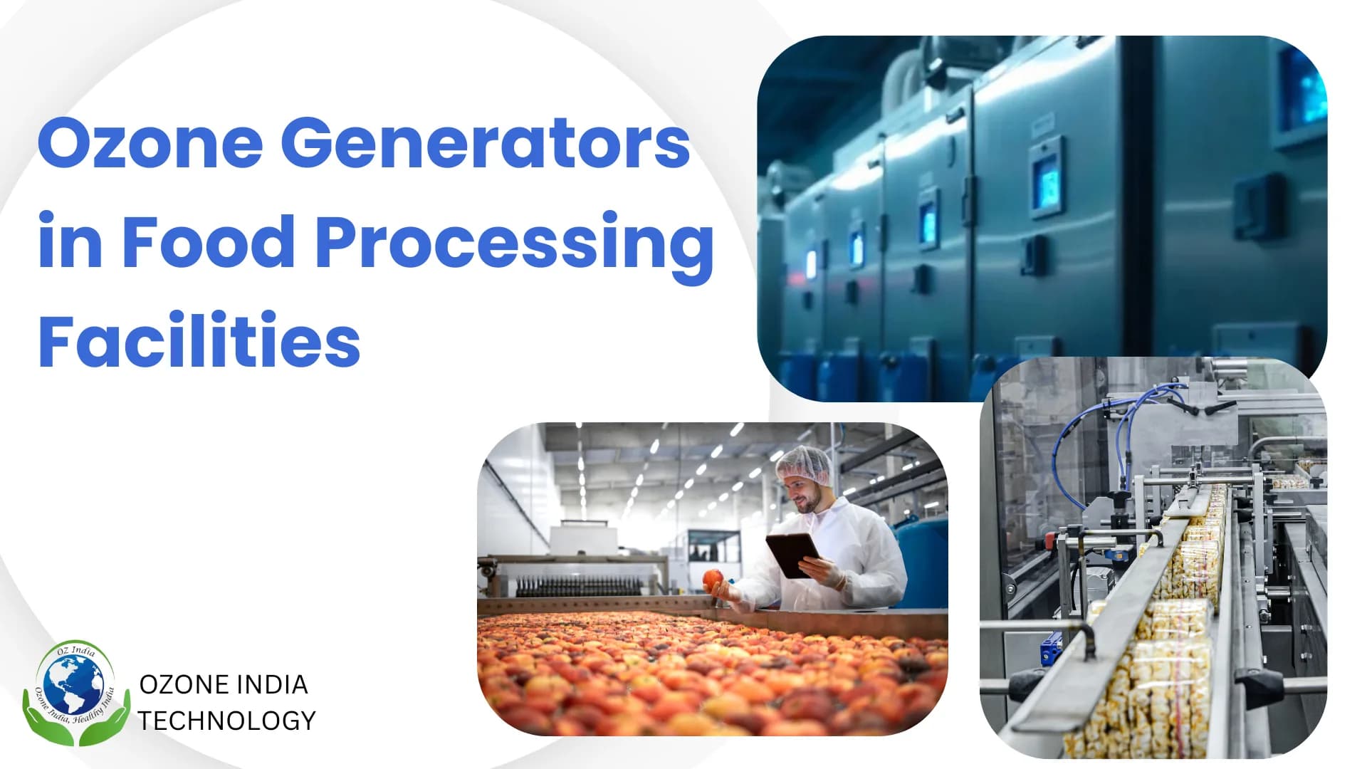 Ozone Generators in Food Processing Facilities: A Game-Changer for Hygiene & Safety — Ozone India Technology