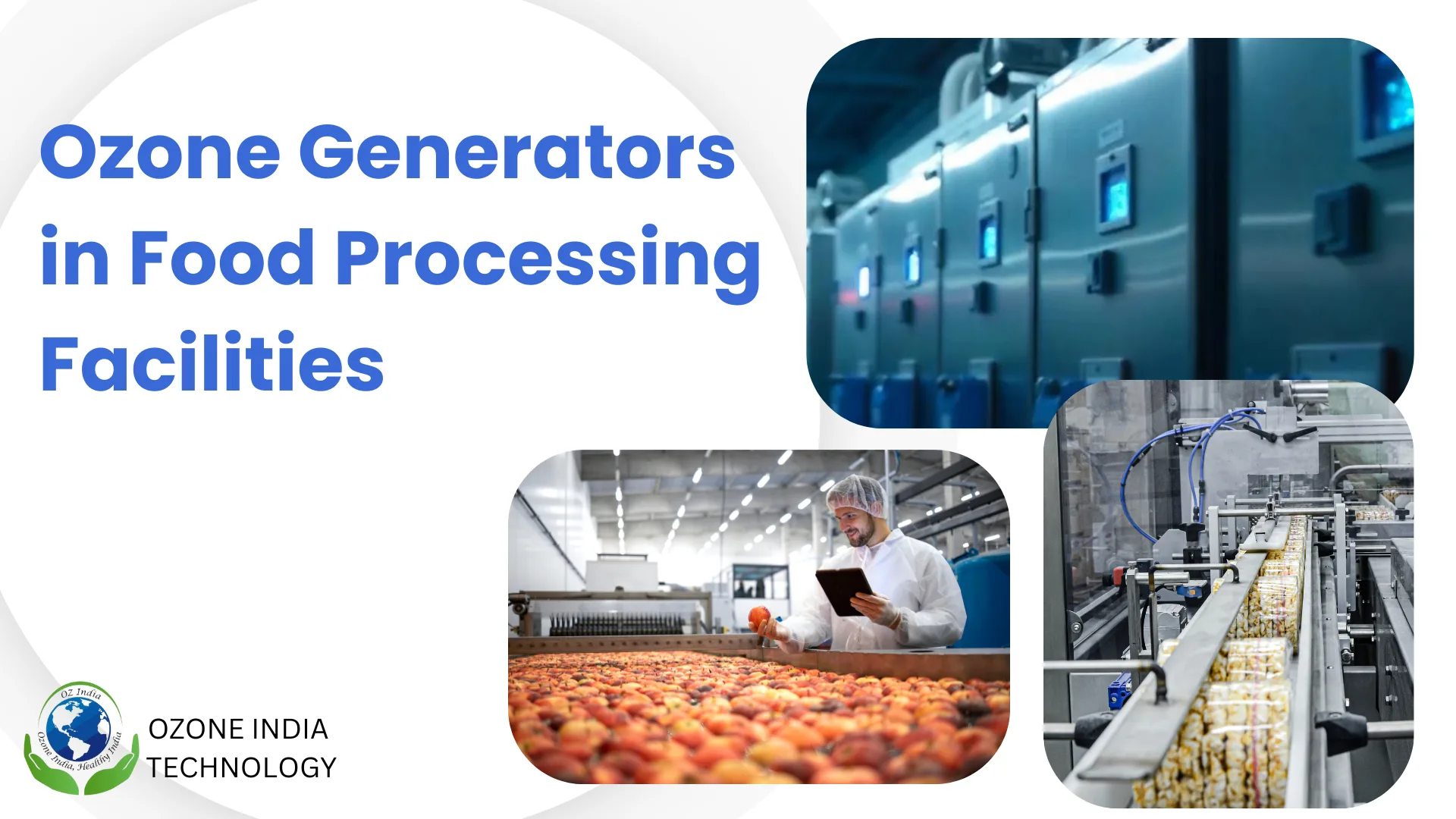 Ozone Generators in Food Processing Facilities: A Game-Changer for Hygiene & Safety — Ozone India Technology