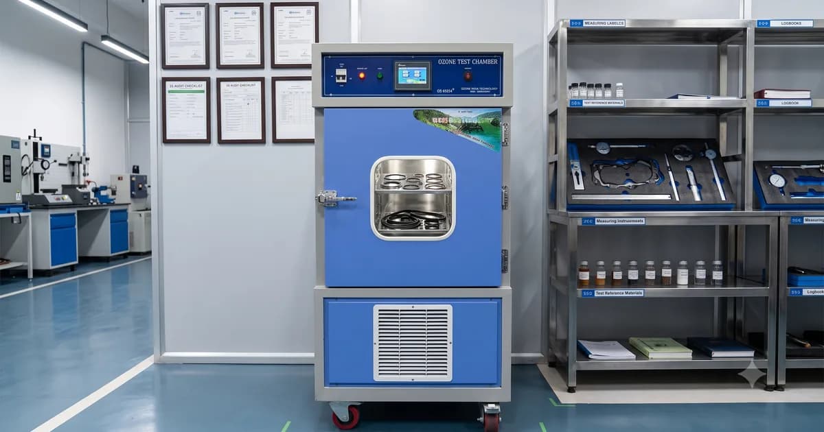 Ozone Test Chamber for Indo-Japanese Automotive Manufacturer — DKEPL Noida | IATF 16949 | CE ISO Certified — Ozone India Technology