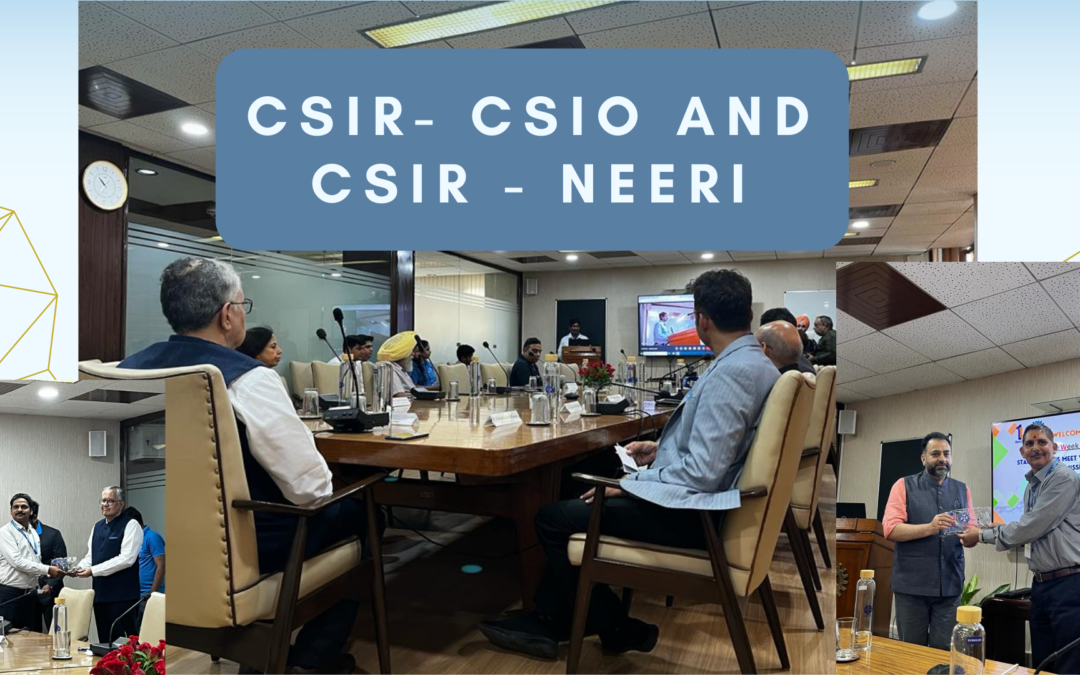 CSIR- CSIO and CSIR – NEERI