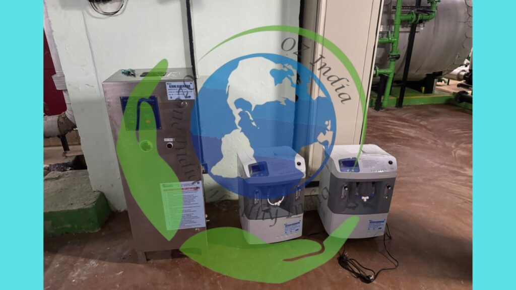 This is the real image of Wastewater Treatment with Ozone Generator in STP in leela hotel.